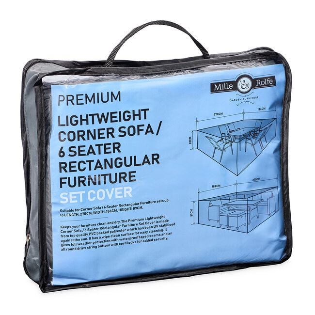 Premium Lightweight Corner Sofa / 6 Seater Cover